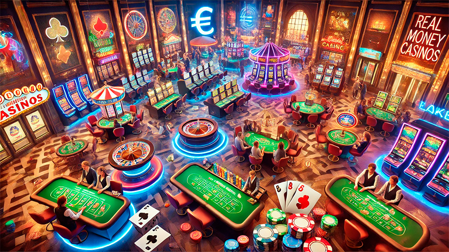 Variety of games in casinos